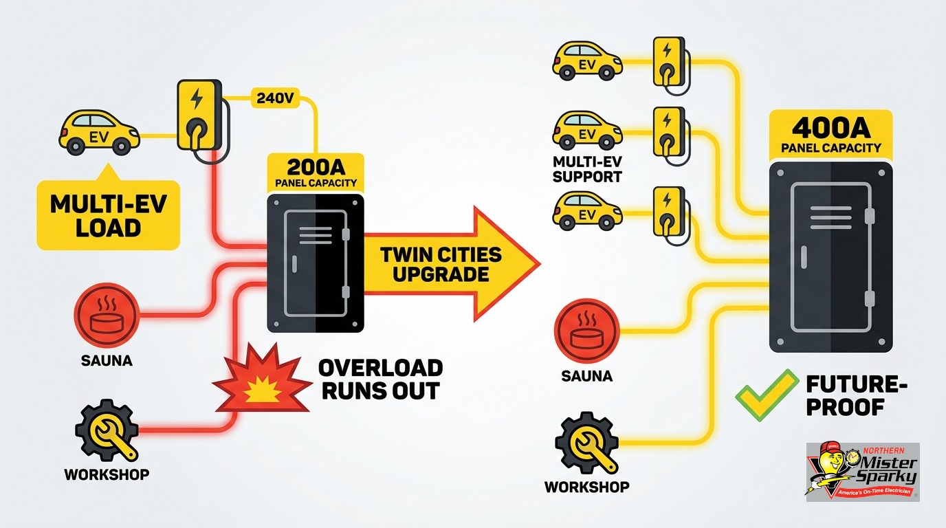 400 Amp Electrical Service Upgrade: When 200A Isn't Enough