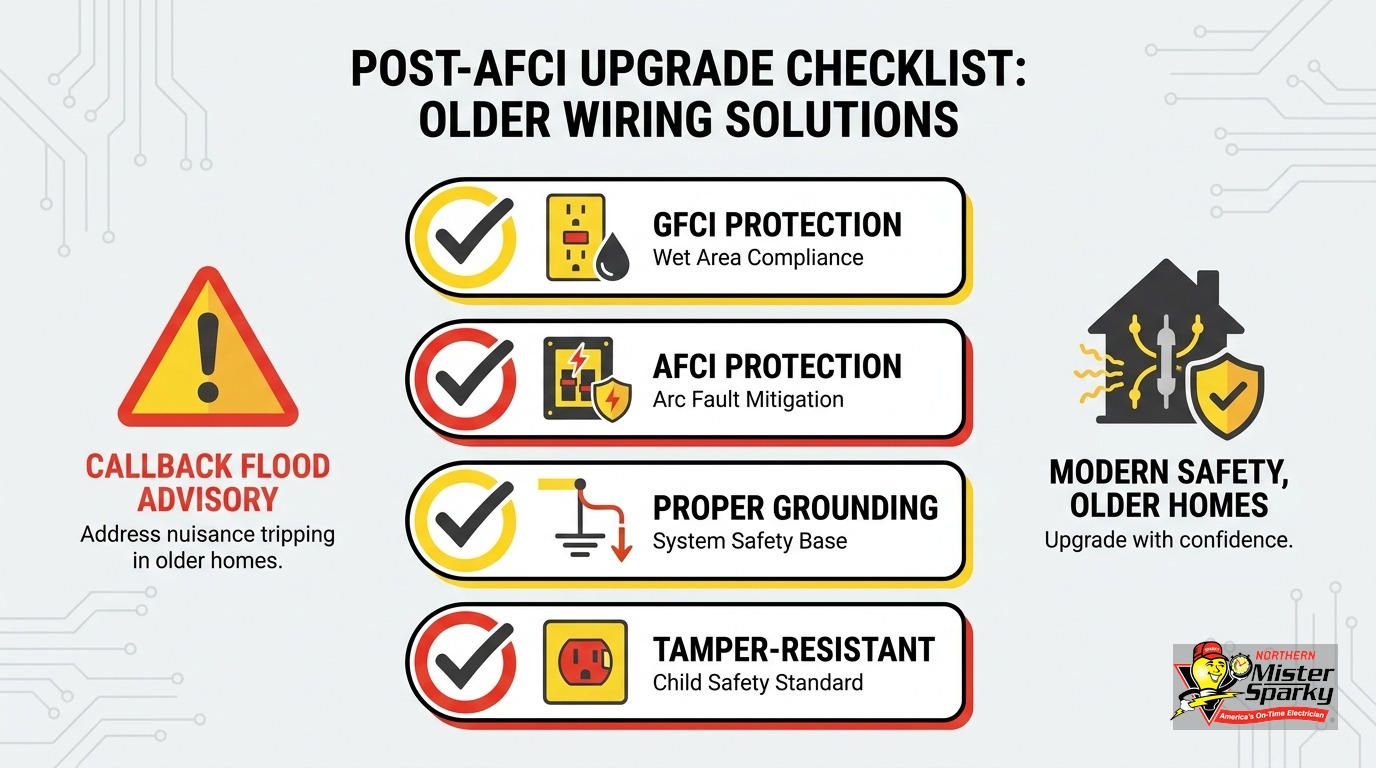 Why AFCI Breaker Nuisance Tripping Happens in Older Homes