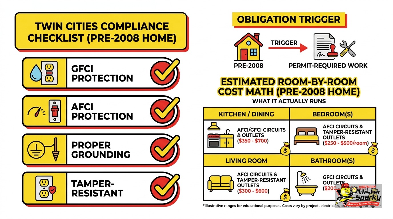 AFCI Breaker Retrofit Cost Whole House: Twin Cities Guide
