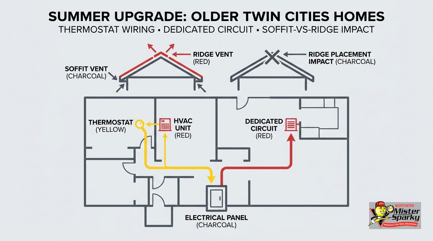 Attic Ventilation Fan Electrical Wiring: Twin Cities Guide