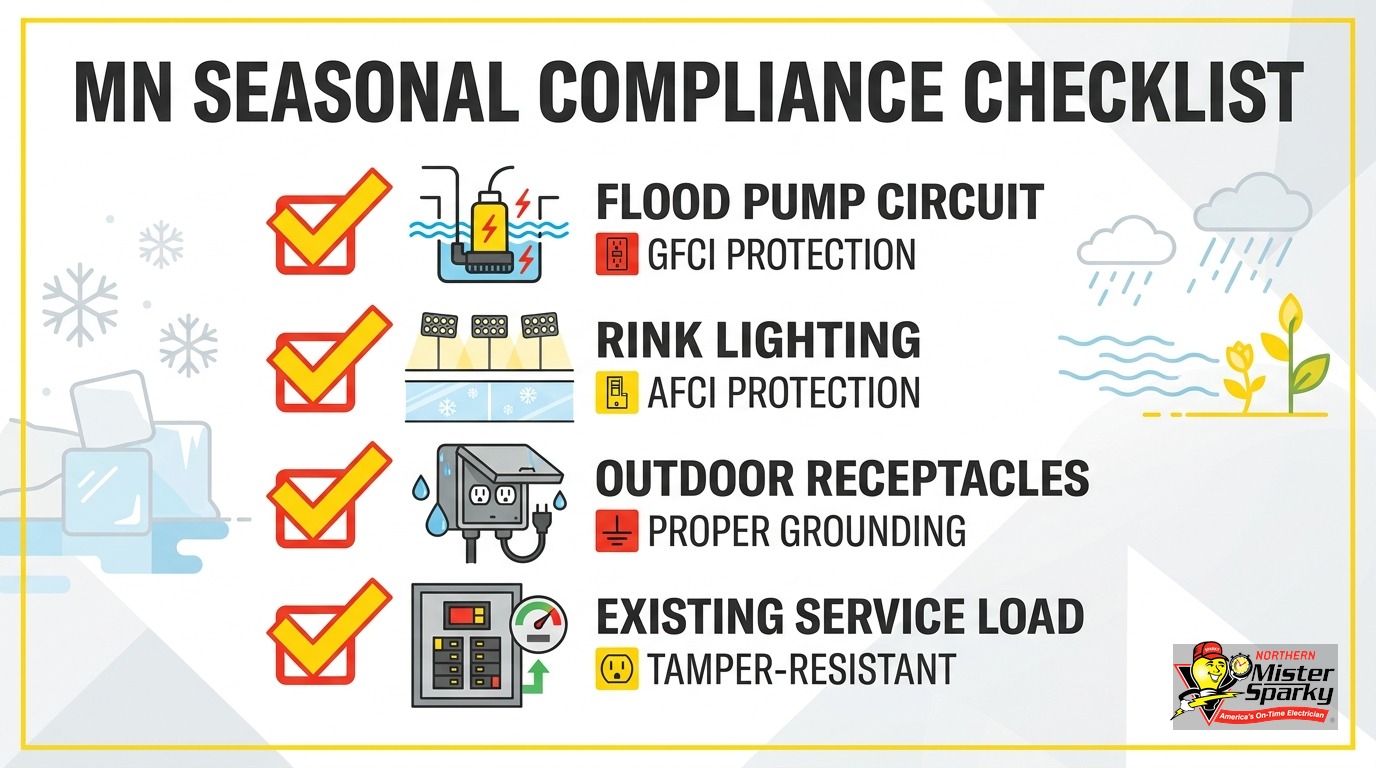 Backyard Ice Rink Electrical Requirements Minnesota