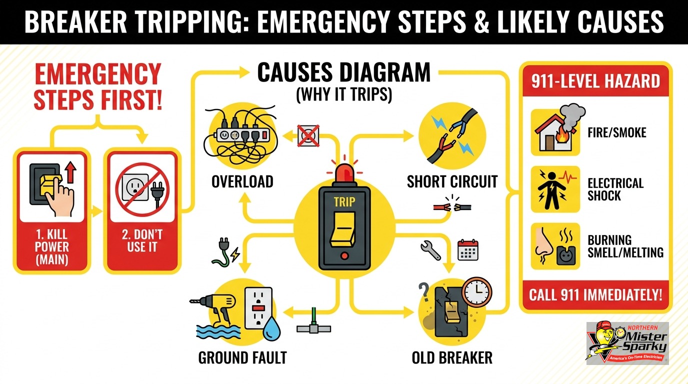 Burning Smell From an Electrical Outlet? Do This Now