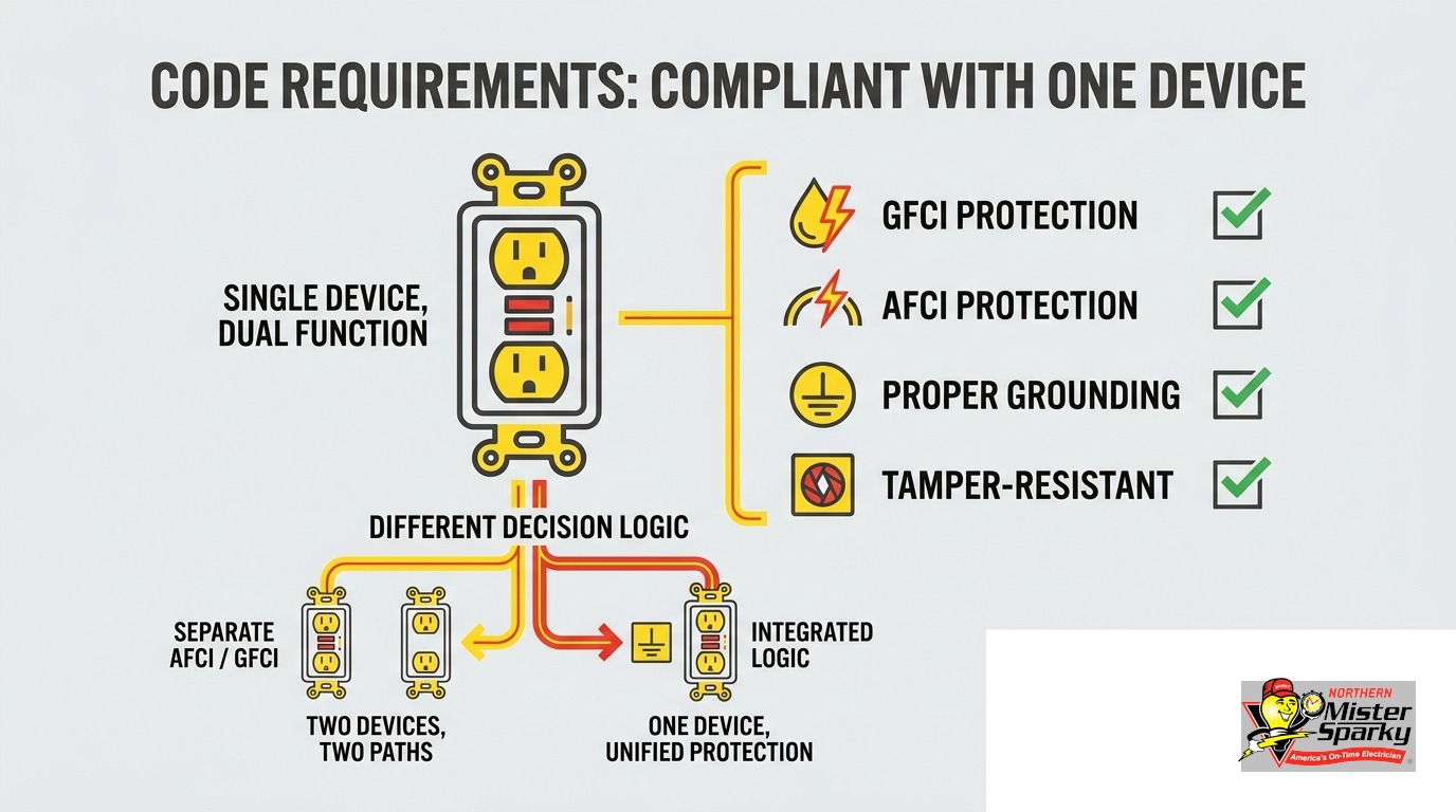 Combination AFCI GFCI Breaker: What Minnesota Requires