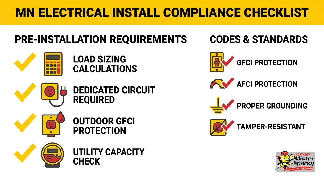 Heated Driveway Electrical Requirements in Minnesota