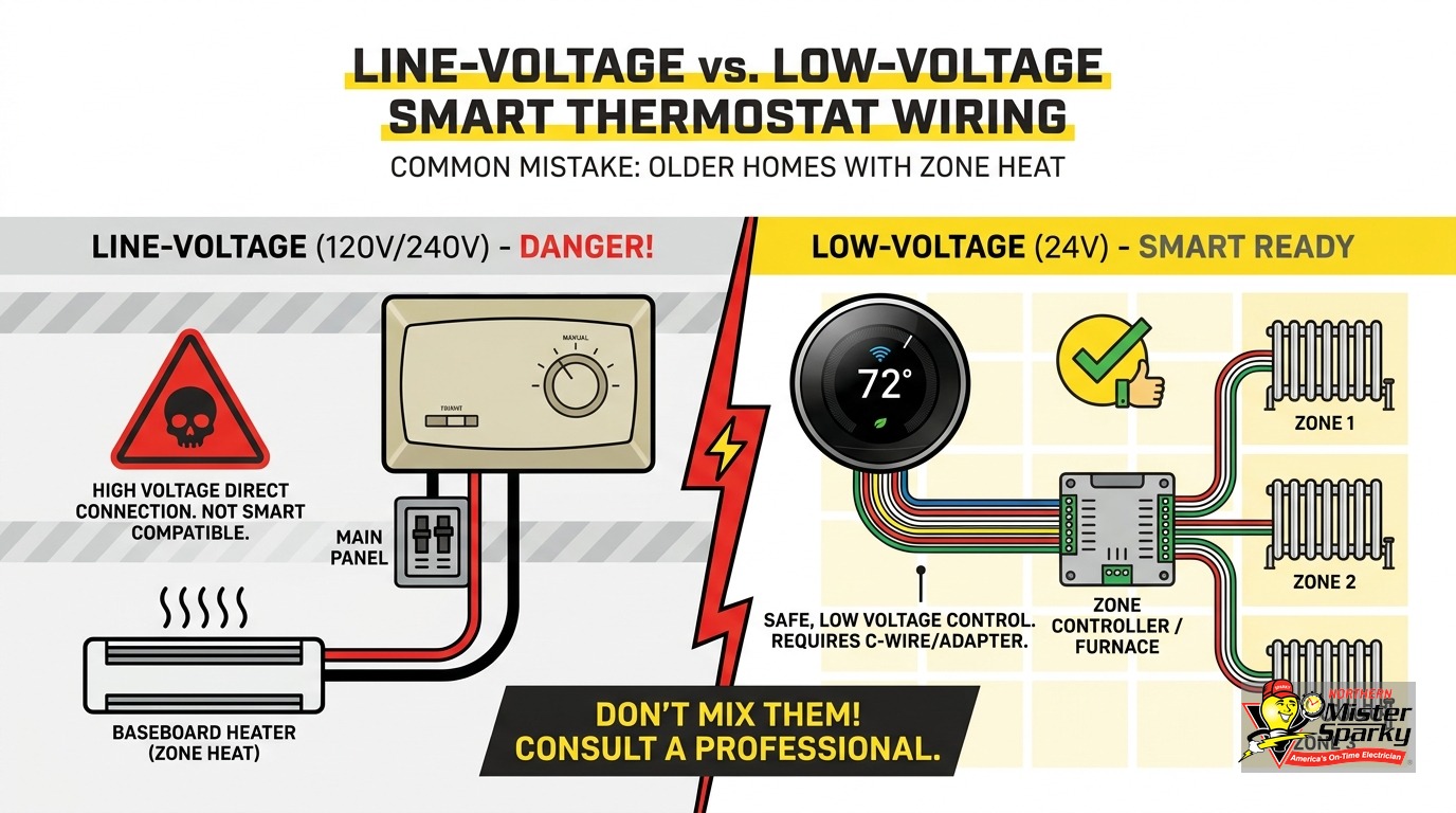 Electric Baseboard Heater Thermostat Replacement in Minnesota