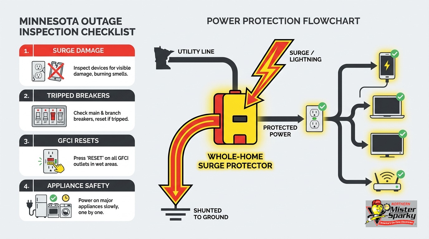 What to Check Electrically After a Power Outage in Minnesota