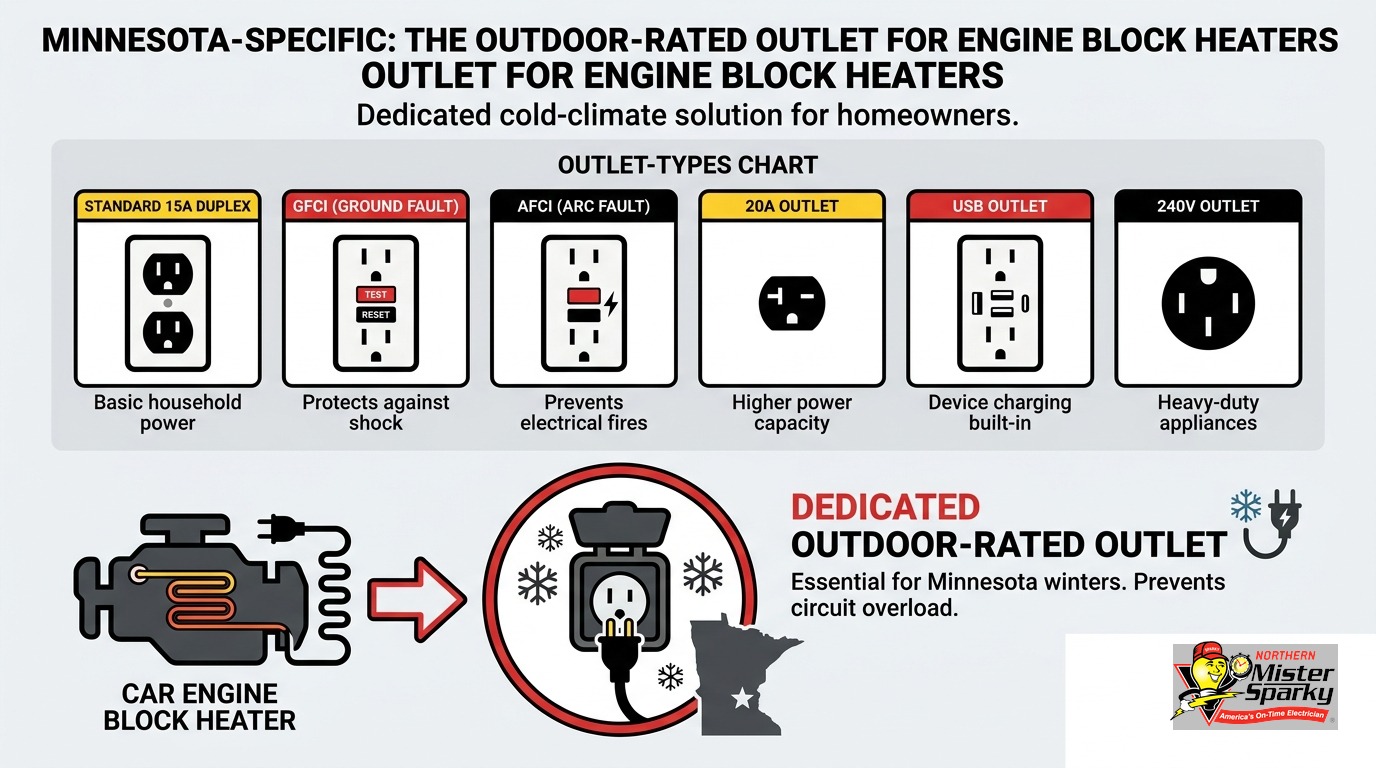 Garage Outlet for Engine Block Heater: The Minnesota Guide