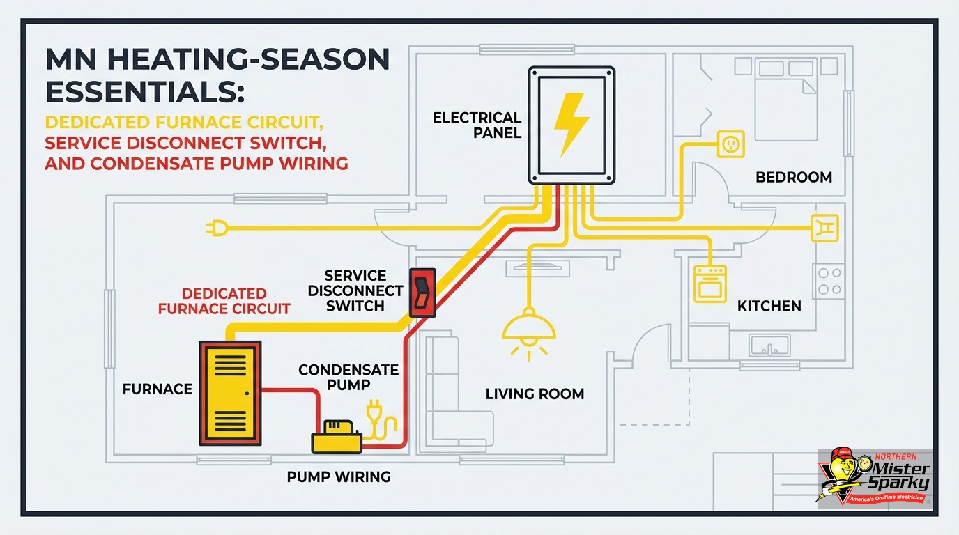 Furnace Wiring Electrician Near Me: What MN Code Requires