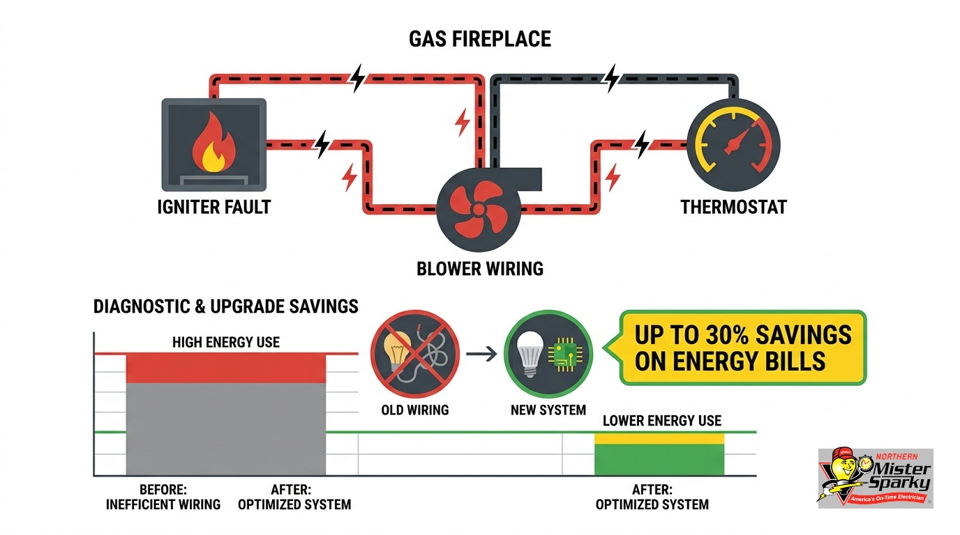 Gas Fireplace Won't Turn On: Diagnosing Electrical Problems