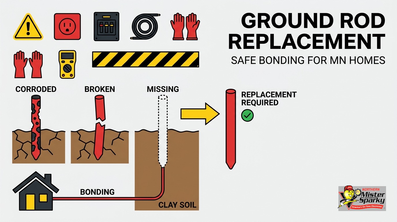 Home Electrical Ground Rod Inspection Cost in Minnesota