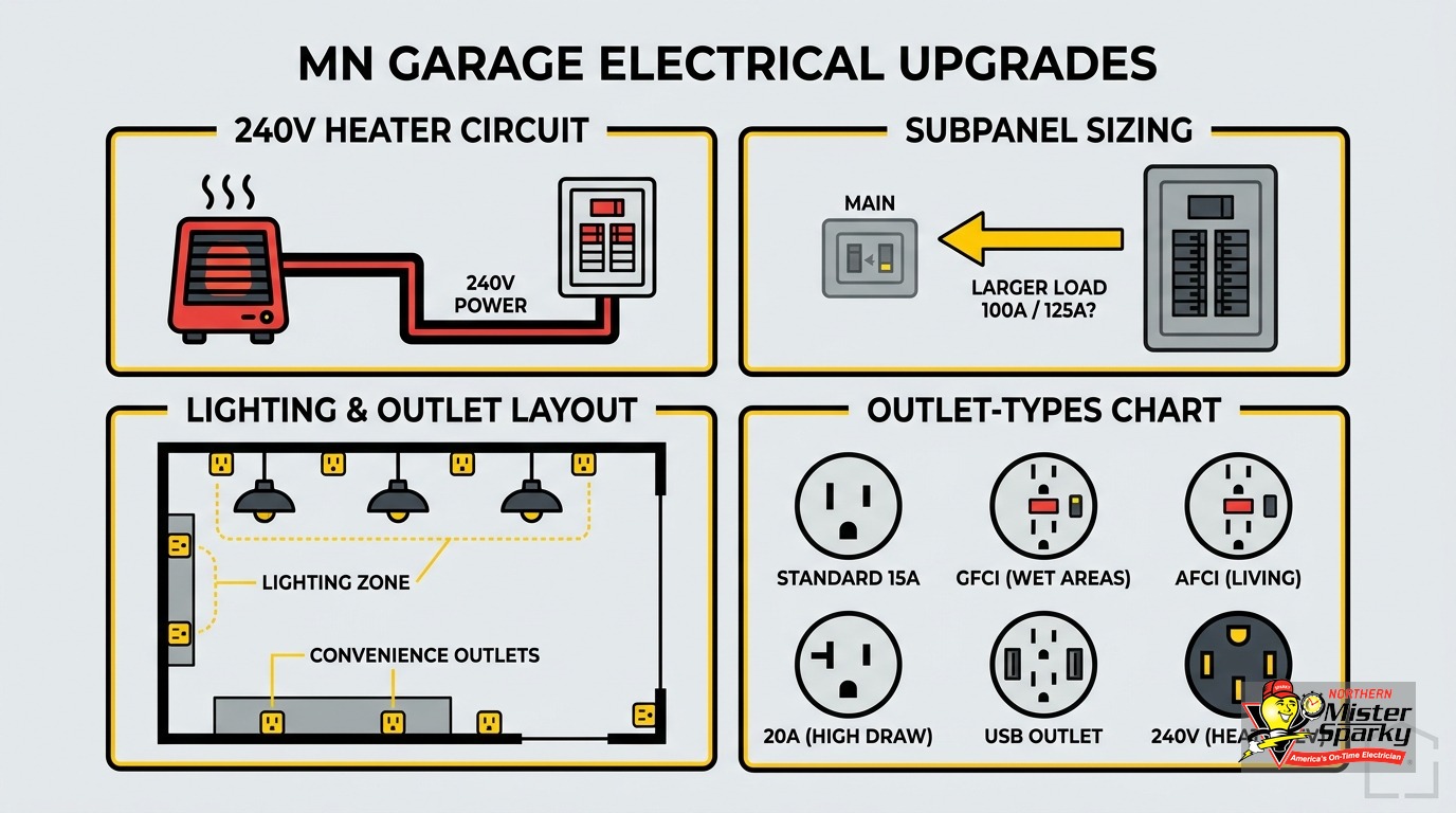 Heated Garage Electrical: The Complete Minnesota Guide