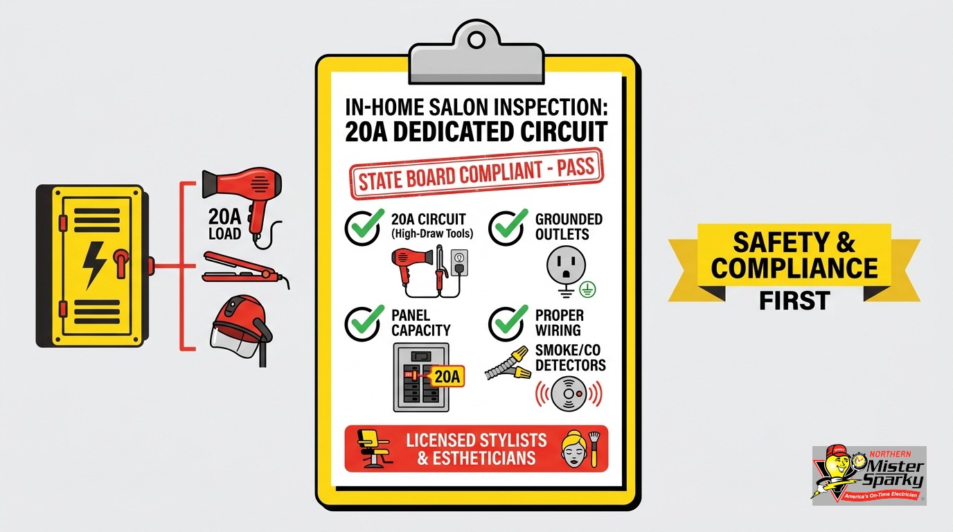 Electrical Requirements for a Home Salon in Minnesota