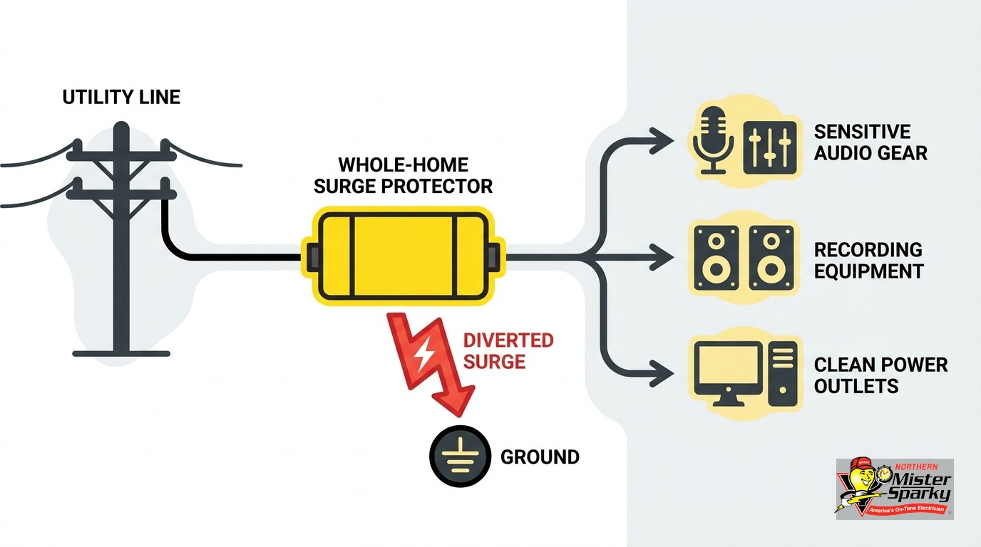 Home Recording Studio Electrical Requirements in Minnesota