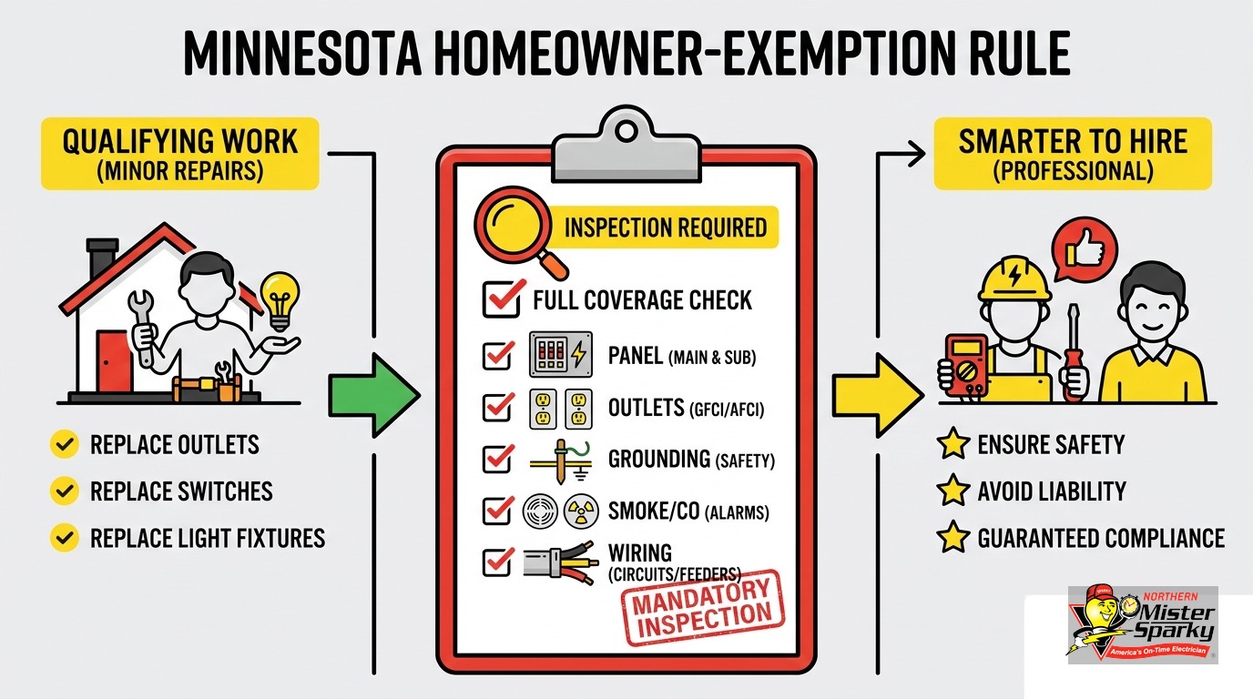 Can a Homeowner Pull an Electrical Permit in Minnesota?