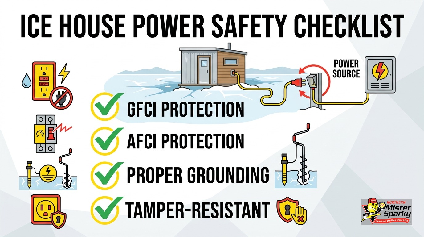 Fish House Electrical Wiring Minnesota: Code and Safety