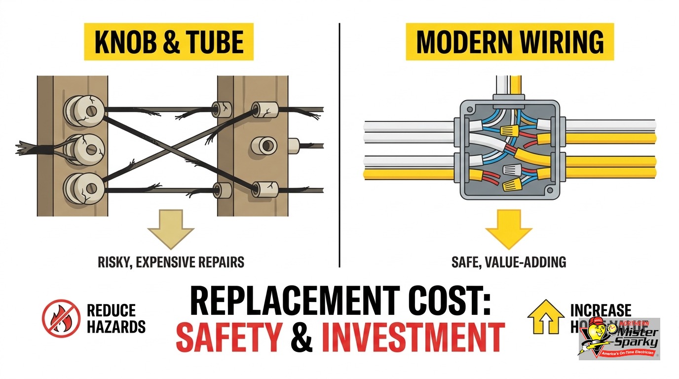 Knob and Tube Wiring Replacement Cost: Twin Cities Guide