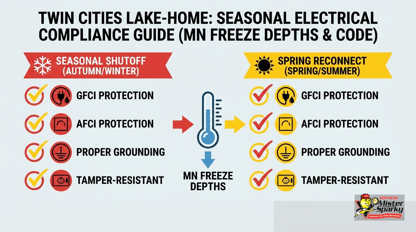 Lake Cabin Electrical Winterization Minnesota Guide