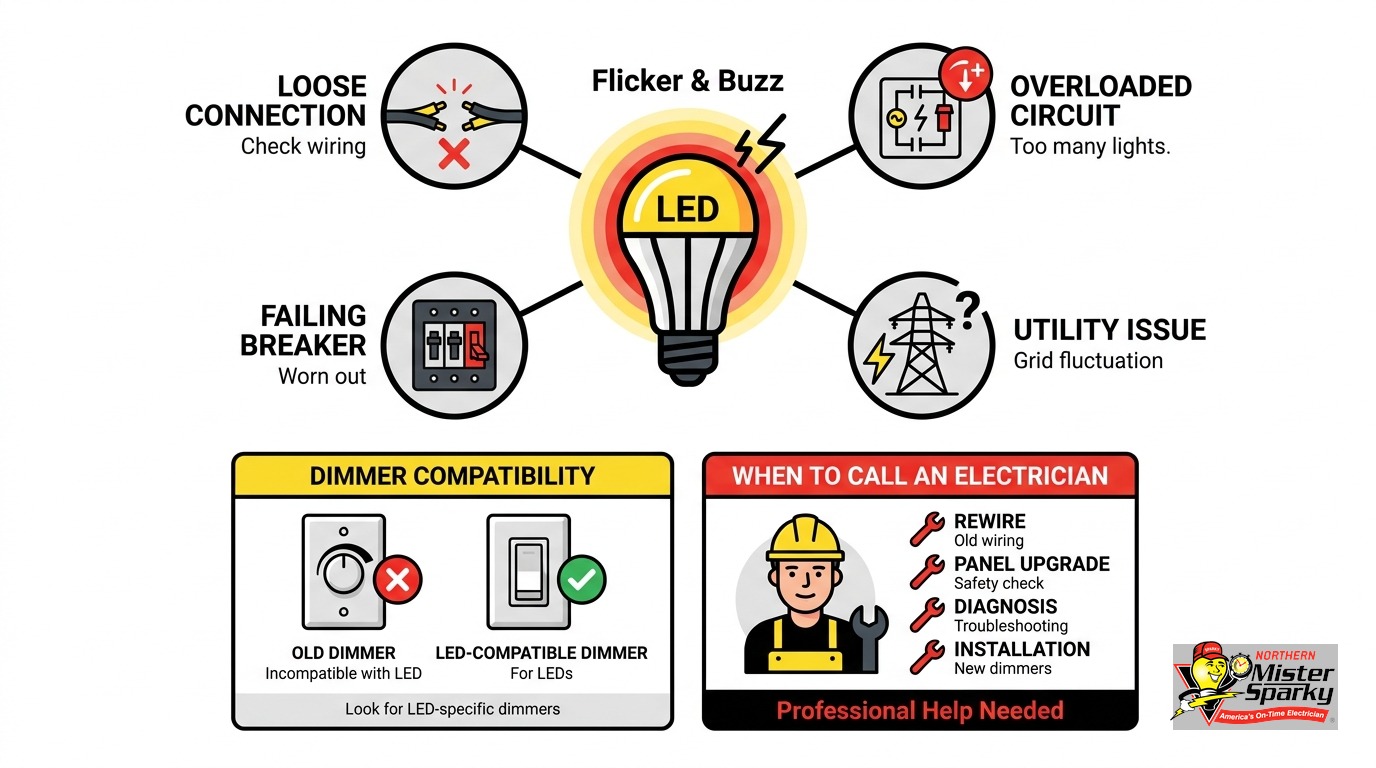 LED Dimmer Switch Compatibility: Why LEDs Flicker