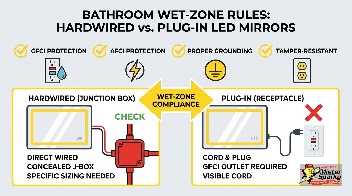 Lighted Bathroom Mirror Wiring: What You Need to Know