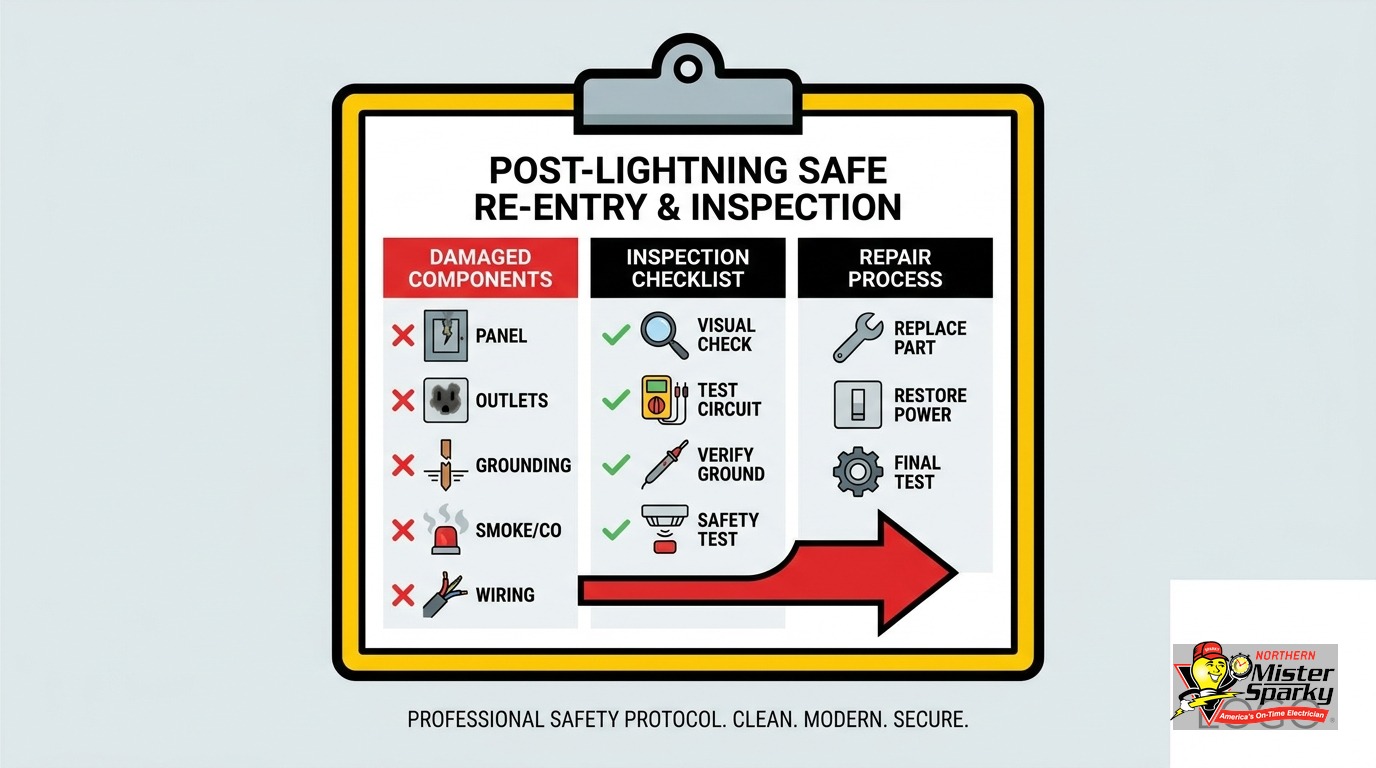 Lightning Struck House Electrical Damage: What to Do Next