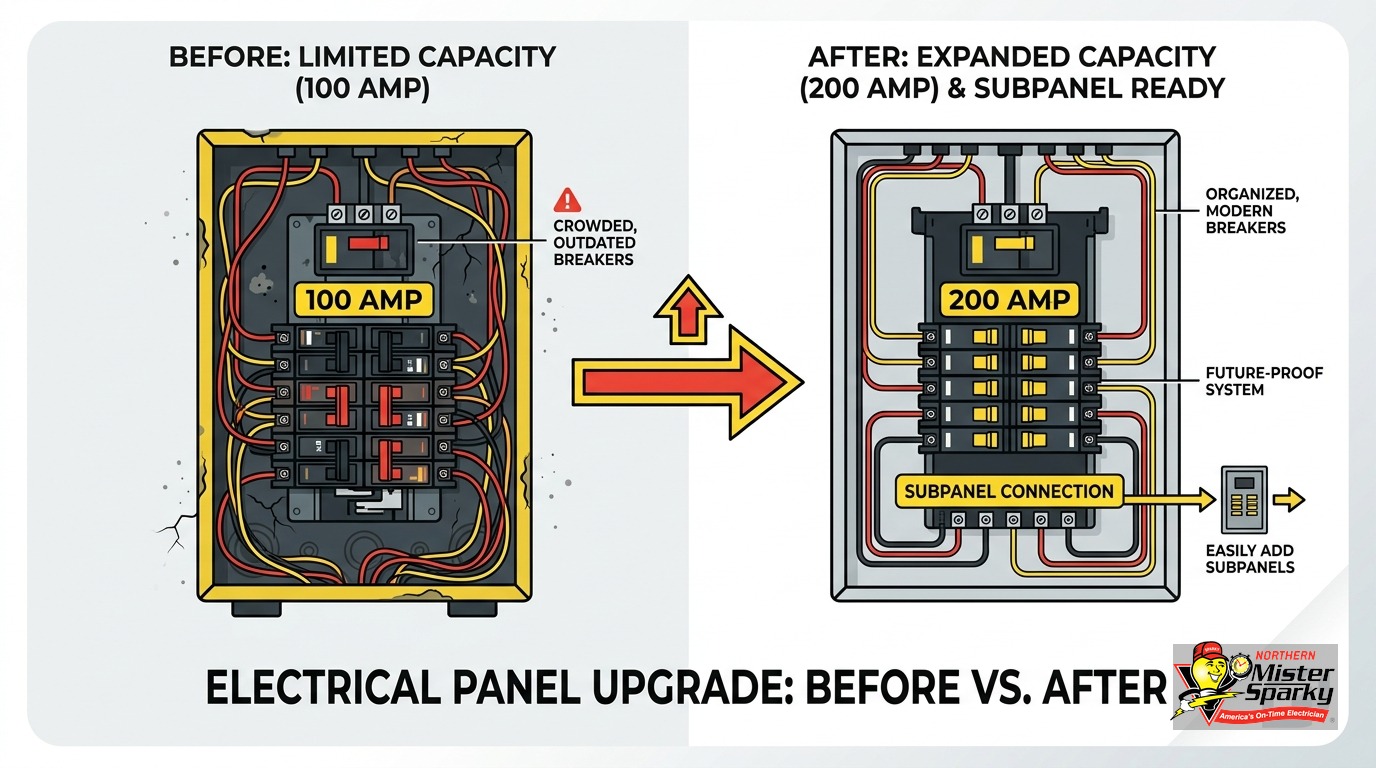 Main Lug Panel vs Main Breaker Panel: A Twin Cities Guide