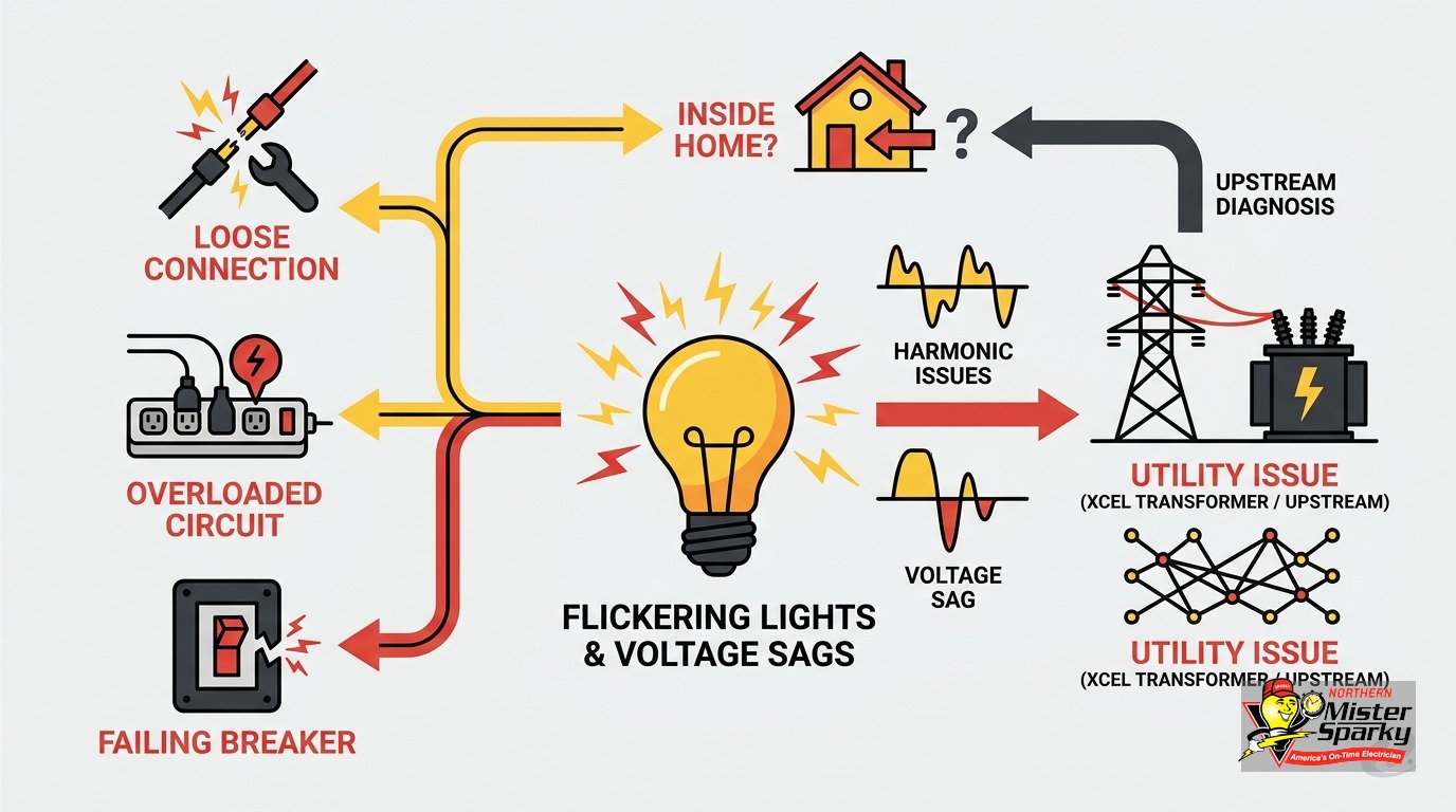 Home Power Quality Problems and Voltage Sags: Xcel or You?