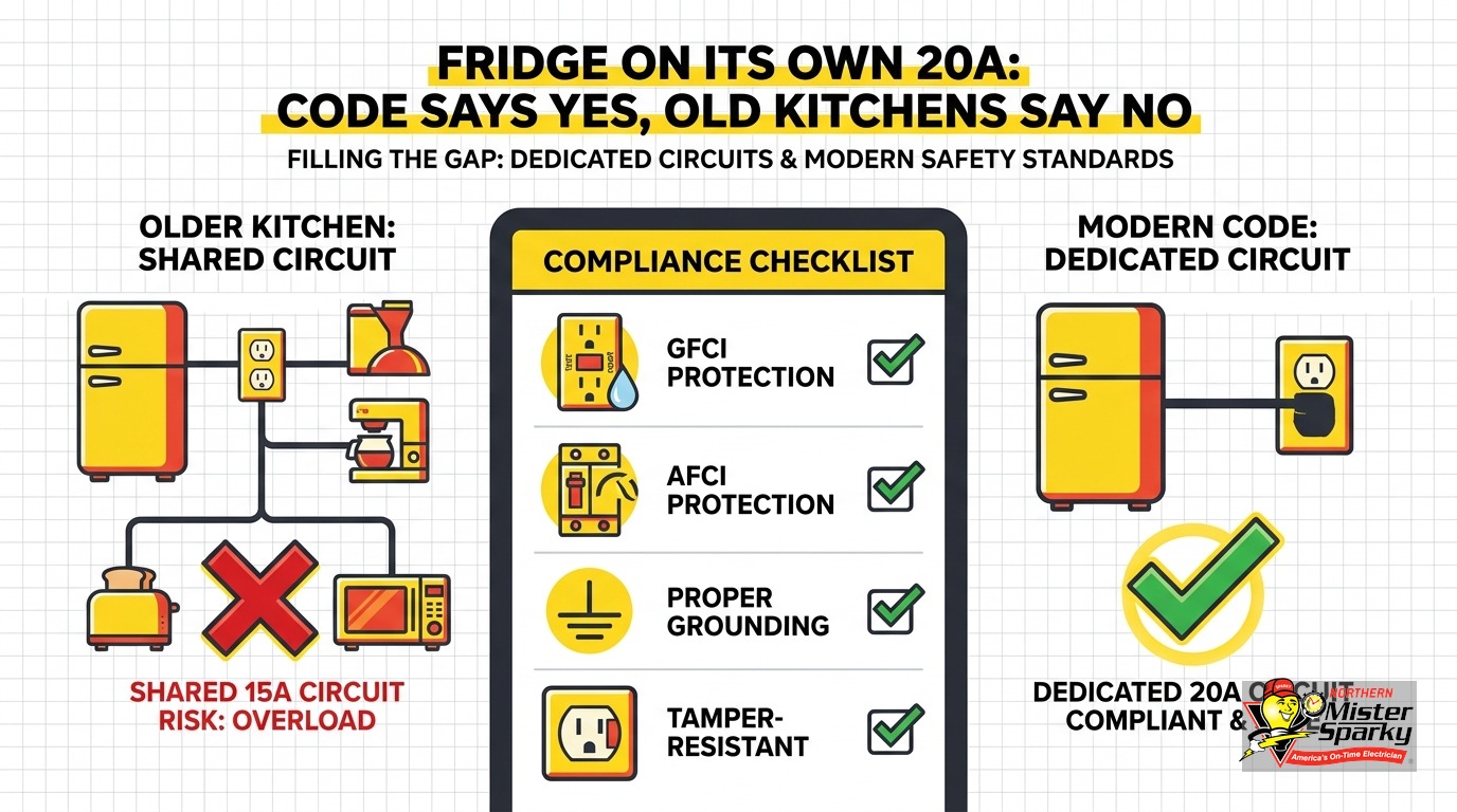 Refrigerator Dedicated Circuit Requirements: Minnesota Code