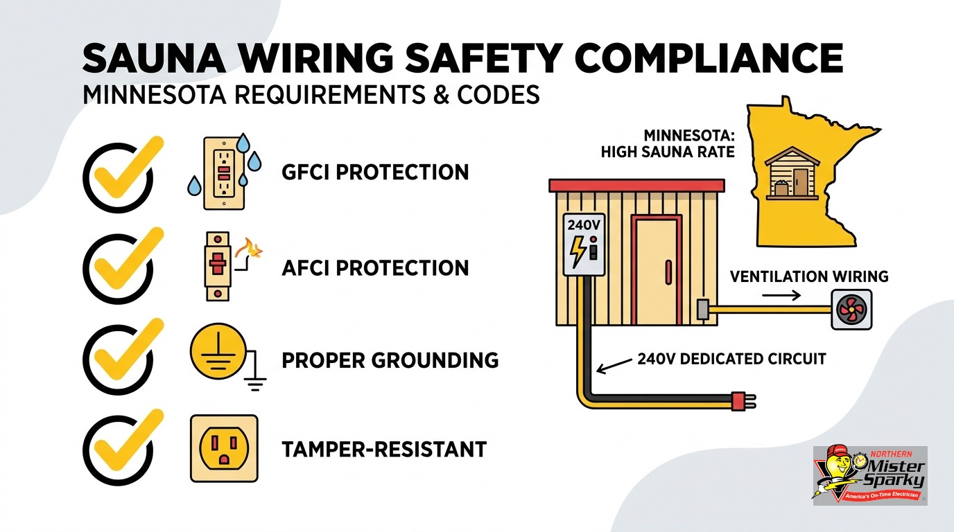 Sauna Electrical Wiring Requirements: Twin Cities Guide