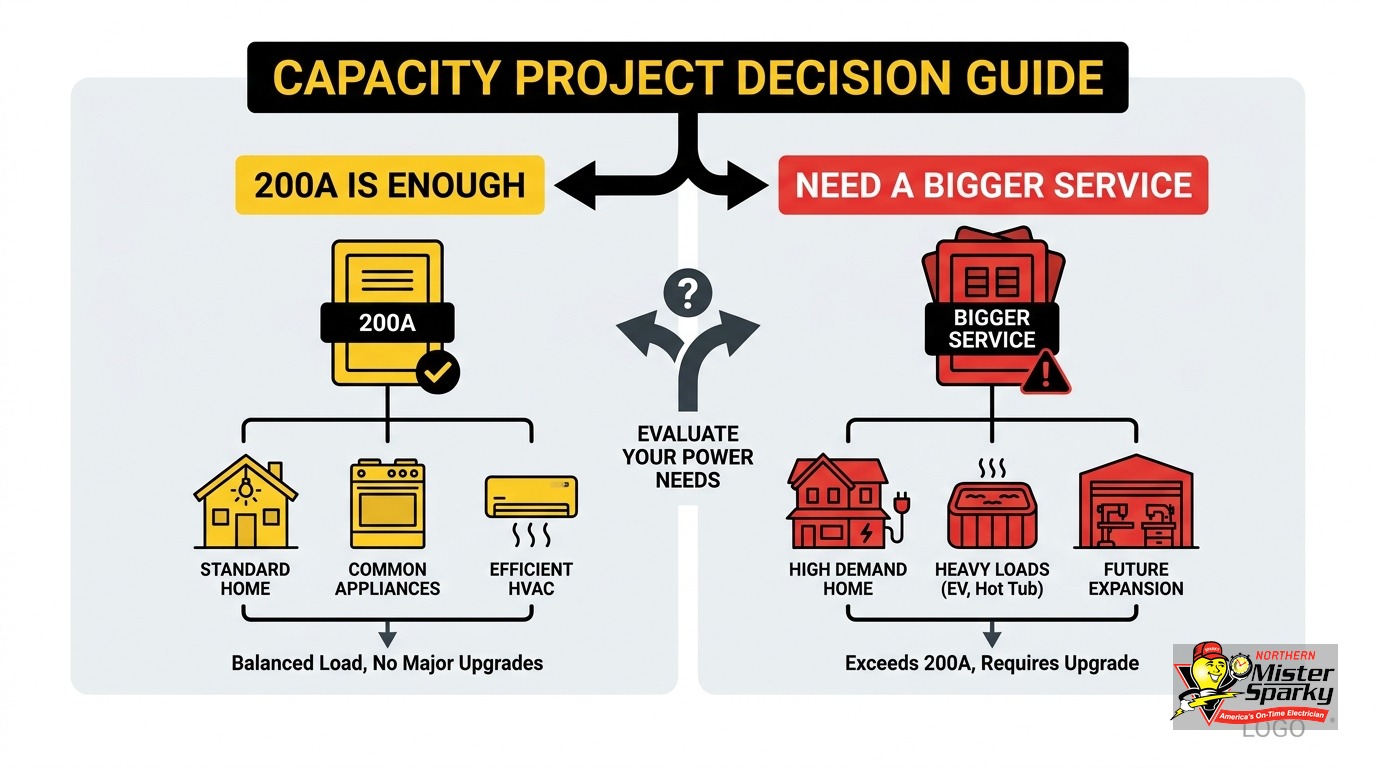 Subpanel vs Service Upgrade: The Twin Cities Decision Guide
