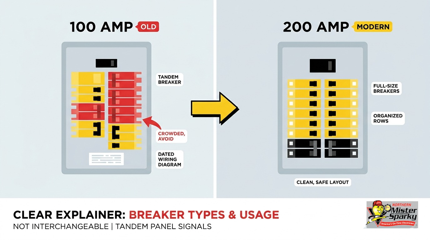 Tandem Breaker vs. Double Pole Breaker: Know the Difference