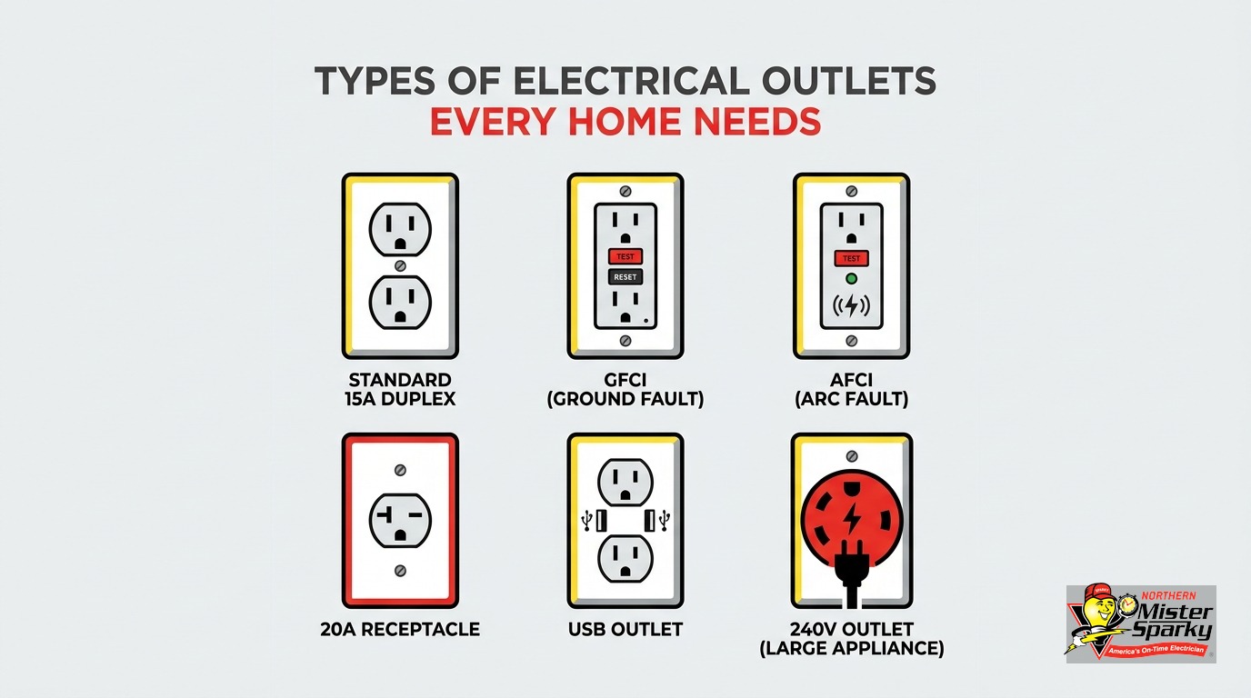 Types of Electrical Outlets Every Twin Cities Home Needs