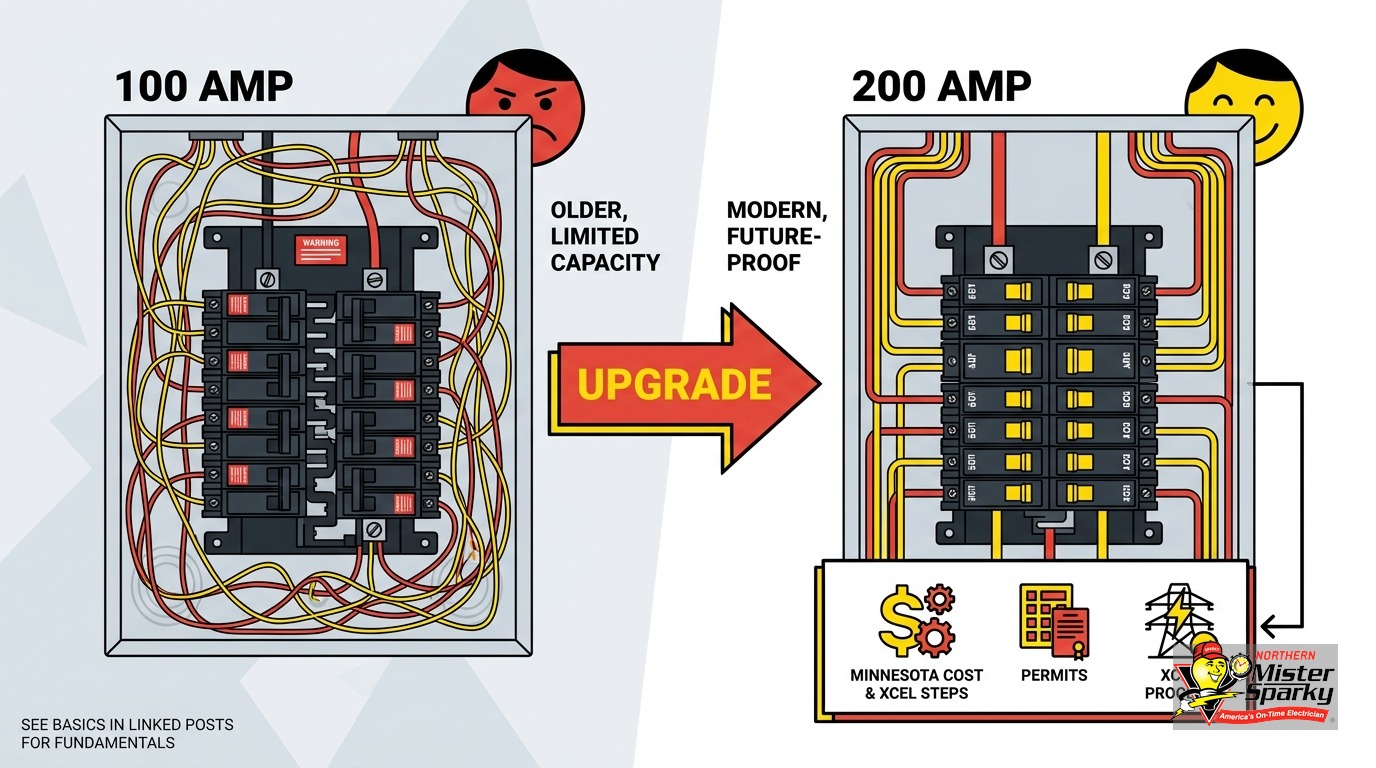 Upgrade Electrical Panel to 200 Amps in Minnesota