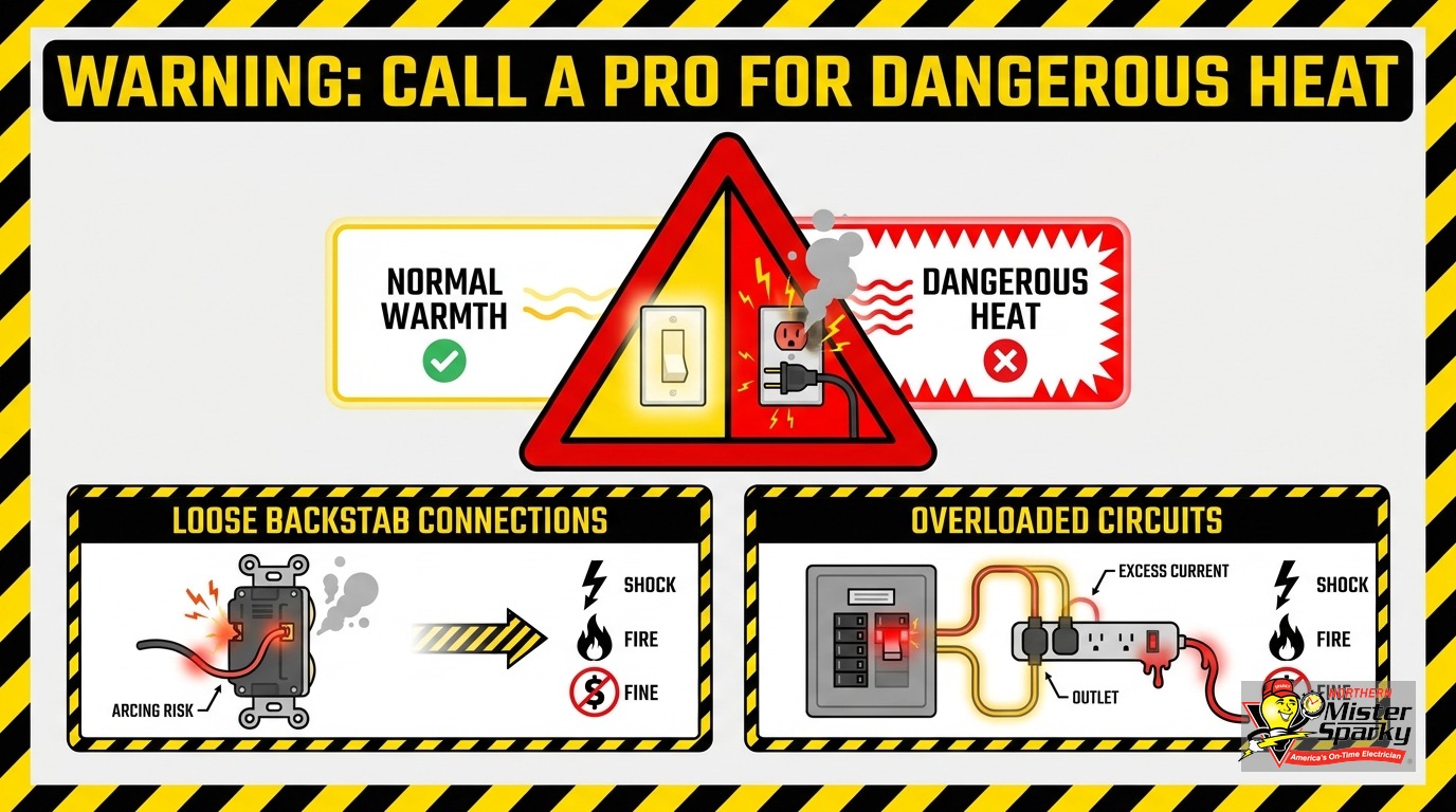 Outlet Warm to Touch? Normal Heat vs. Real Danger Signs