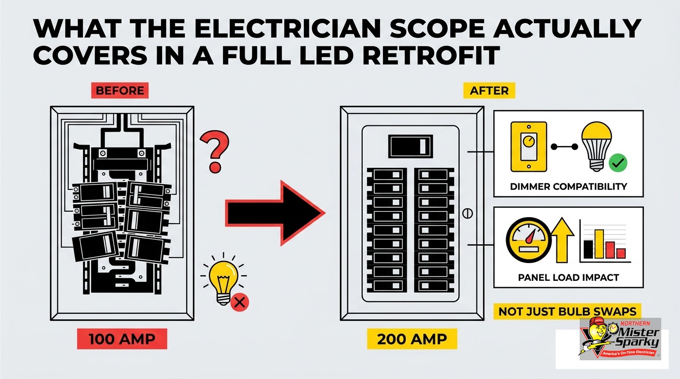 What Does a Whole Home LED Lighting Conversion Cost?