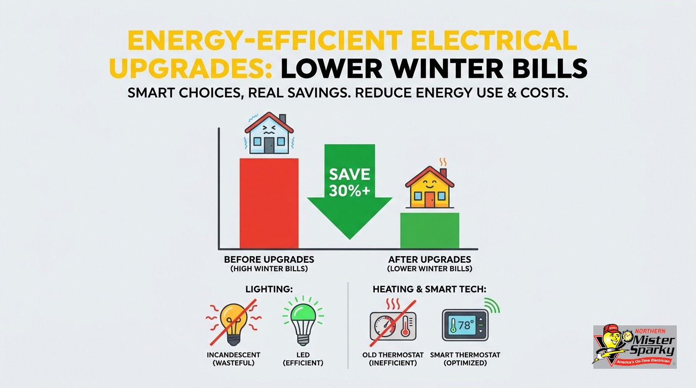 Energy-Efficient Electrical Upgrades to Lower Winter Bills